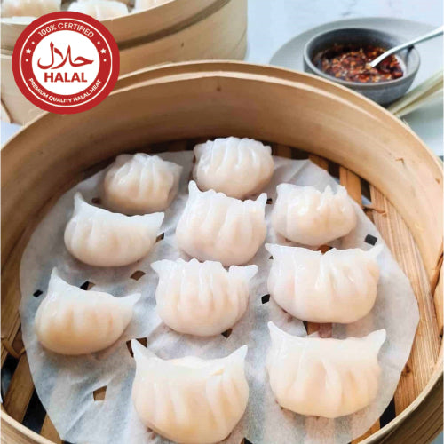 BH010 Chinese Har Gow Crystal prawn dumpling big size HKD40 per pack of 9Pcs 252g