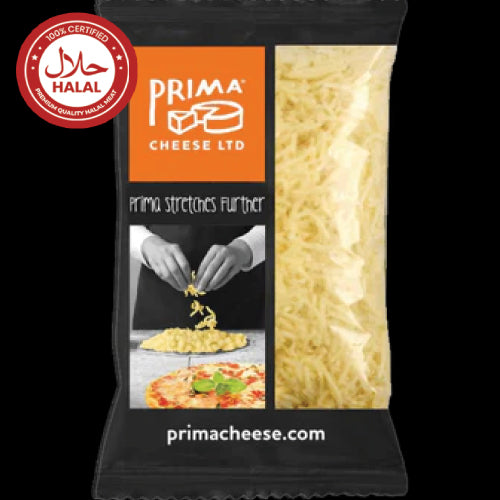 DA002 – PRIMA Frozen Mozzarella Cheese 1kg – UK* $130 英國 Prima 水牛芝士碎