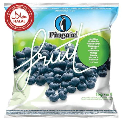 FV003 – PINGUIN FROZEN BLUEBERRIES – BELGIUM 1kg $115 比利時空運急凍藍莓 (1公斤) $115